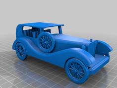 Antique (Vintage) Style Car For #WeLoveCars Collection By Whatakuai 3D Printer Model