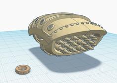 Imperial Knight Magaera Missile Pod 3D Printer Model