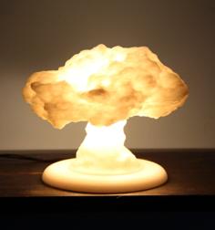 Nuke Lamp With Stand (lamp Base) 3D Printer Model