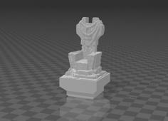 Basic Ruins Chaos Throne (Dungeon Blocks Compatible) 3D Printer Model