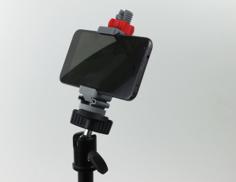 Universal Phone Tripod Mount 3D Printer Model