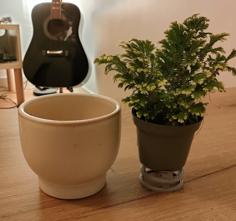 Stackable Plant Pot Riser 3D Printer Model