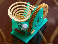 Motorised Marble Machine 3D Printer Model