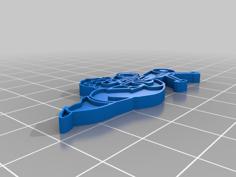 Sniper Perk Pin 3D Printer Model