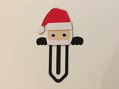 Santa Bookmark 3D Printer Model