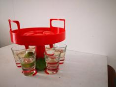 Shot Dispenser And Holder Party For Shots 3D Printer Model