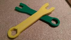 ER11 Collet Wrench 3D Printer Model