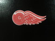 Detroit Red Wings Logo Magnet 3D Printer Model