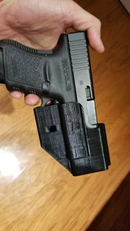 Glock 30 Holster (for Wall Mounting) 3D Printer Model