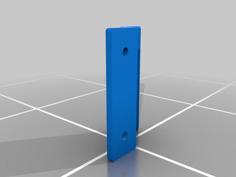 Balcony Door Handle 3D Printer Model