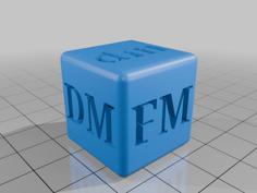 Music Scale Dice For Getting Random Scales 3D Printer Model