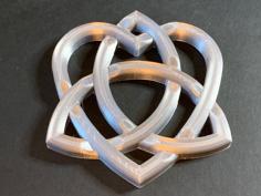 Triquera Heart Celtic Knot Take 2 3D Printer Model