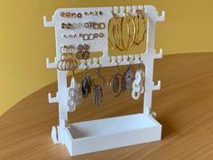 Jewelry Organizer, Alternative Main Part 3D Printer Model