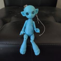 Goblin Tiny BJD 3D Printer Model