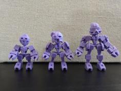 Mini Bionicle 3D Printer Model