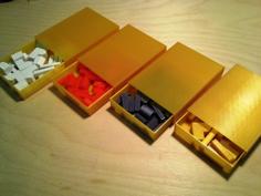 Settlers Of Catan – Slide Box / Matchbox Container 3D Printer Model