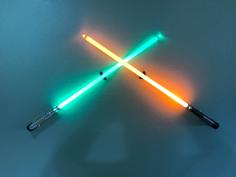 Lightsaber Wall Mount 3D Printer Model