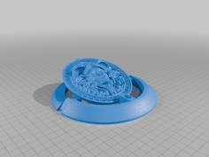 Glasses Art Base – Medusa 3D Printer Model