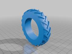 Tractor Wheel Arduino ; Roue Tracteur Arduino 3D Printer Model