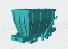 Chaldron Wagon 00 Scale 3D Printer Model