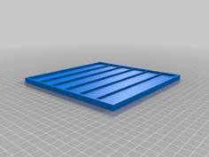 Basic Tray With Dividers 3D Printer Model