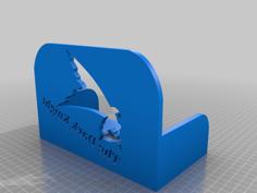 The Dark Knight Book Stand 3D Printer Model