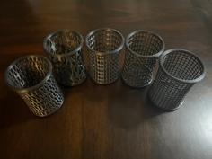 Simple Pencil Holders Collection V1 3D Printer Model