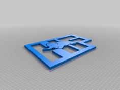 HF Elephant Logo (hollow) 3D Printer Model