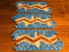 Catan Water Border For Dakanzla 2.0 Magnetic Base Set 3D Printer Model