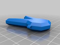 D.va Light Gun Keychain (Overwatch) 3D Printer Model