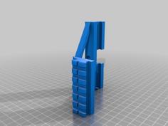 Airsoft AK Side Rail Mount 3D Printer Model