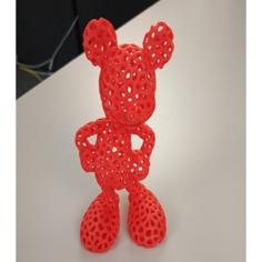 Mickey Mouse (Voronoi) 3D Printer Model