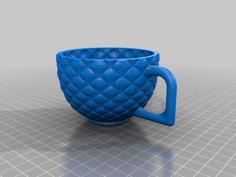 Game Of Thrones Dragon Egg Tea Cup 3D Printer Model