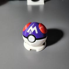 Small Poke Ball – Maseter Ball 3D Printer Model