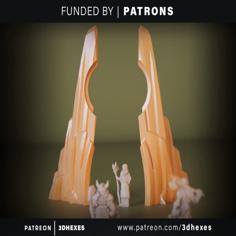 The Bright Gate – Funded By Patrons 3D Printer Model