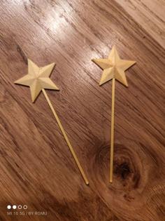 Star Ornament For Your Birthday Cake 3D Printer Model