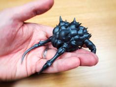 Half-Life Alyx Armored Headcrab Articulated Keyring 3D Printer Model