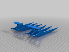 Wolverine Claws 3D Printer Model