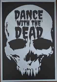 Dance With The Dead Band Sign 3D Printer Model