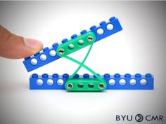 FlexLinks: Cross-Axis Flexural Pivot (LEGO®-Compatible) 3D Printer Model