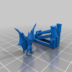 Goblin Doom Diver 3D Printer Model