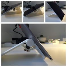 Adjustable Tablet Stand (update) 3D Printer Model