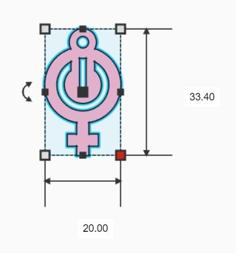 Girl Power Charms 3D Printer Model