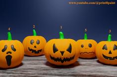 Halloween Pumpkin 3D Printer Model