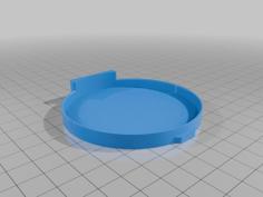 HY320 Projector Lens Cover 3D Printer Model