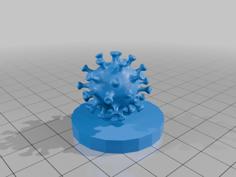 Mushroom Pawn (corona Virus) 3D Printer Model