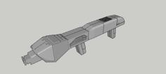 Type 3 Federation Phaser Rifle 3D Printer Model