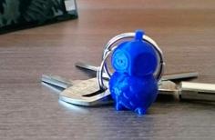 Owl Keychain 3D Printer Model