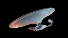 USS Enterprise NCC 1701-D 3D Printer Model