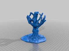 Song Of Ice And Fire Terrain Accessories: Forest And Weirwood Tree 3D Printer Model